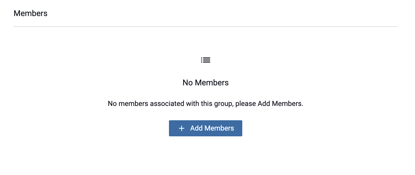 Add Group Members Button